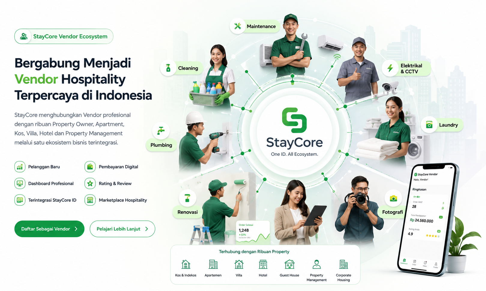 StayCore Vendor Ecosystem